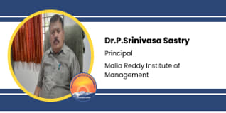 Malla Reddy Institute of Management, Secunderabad, Principal: Dr. P.Srinivasa Sastry Interview